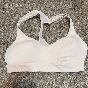 Lululemon tan Sports Bra with Racerback Design